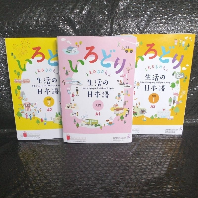 TERMURAH IRODORI JEPANG INDO - JFT IRODORI SEIKATSU NIHONGO - A1 TINGKAT PEMULA - A2 TINGKAT DASAR