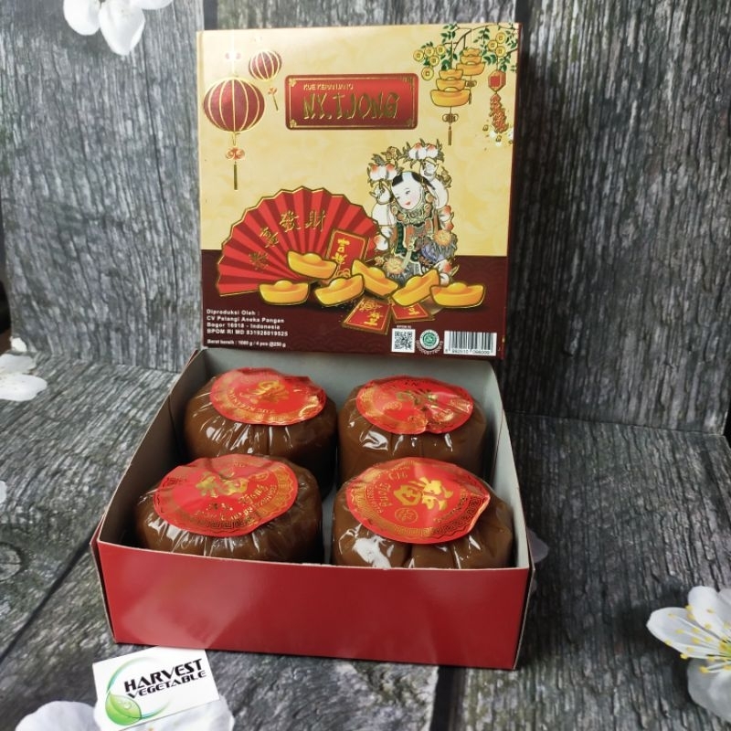 

Kue Keranjang Ny Tjong / kue dodol china imlek 1 kg isi 4 pakai kotak