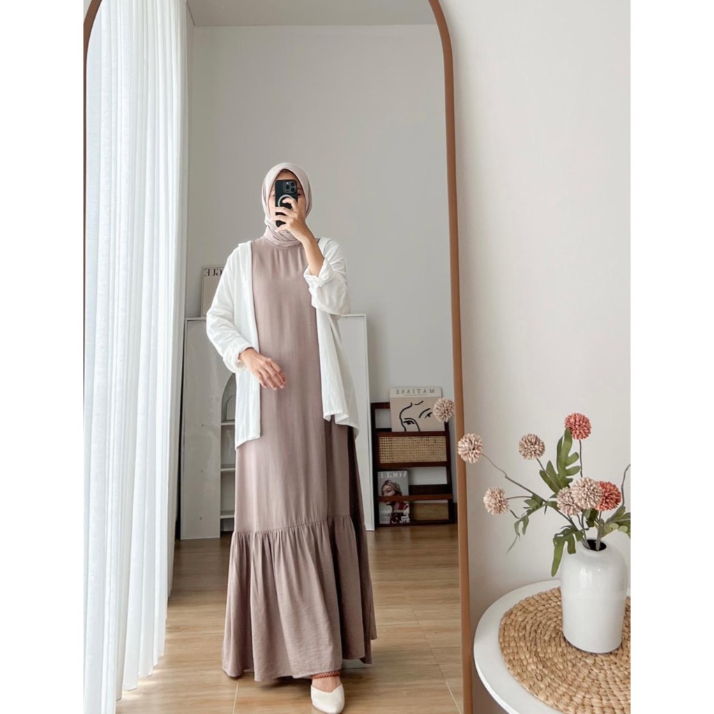 COTTONKY Naima Dress | Long Dress | Korean Dress