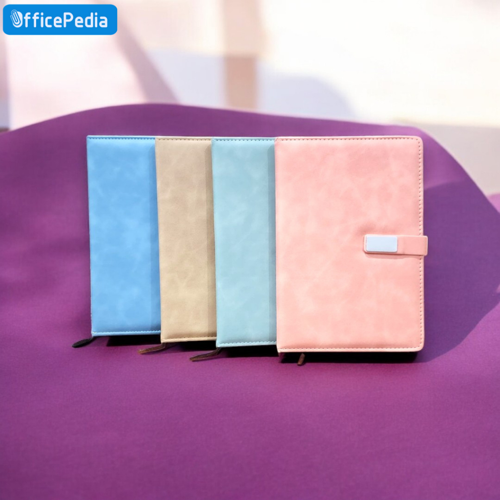 

Buku Agenda A5 25-76 Kerja Meeting Catatan Planner Notebook Notepad Diary Binder Cover Kulit