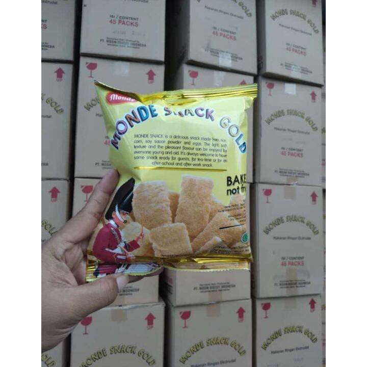 

Monde Snack Gold 30gr 1 DUS isi 45 pcs