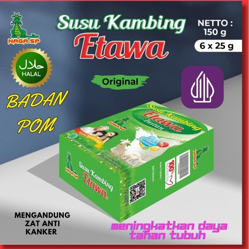 

Susu kambing etawa NagaSP 150gr Rasa ORI meningkatkan kesuburan reproduksi