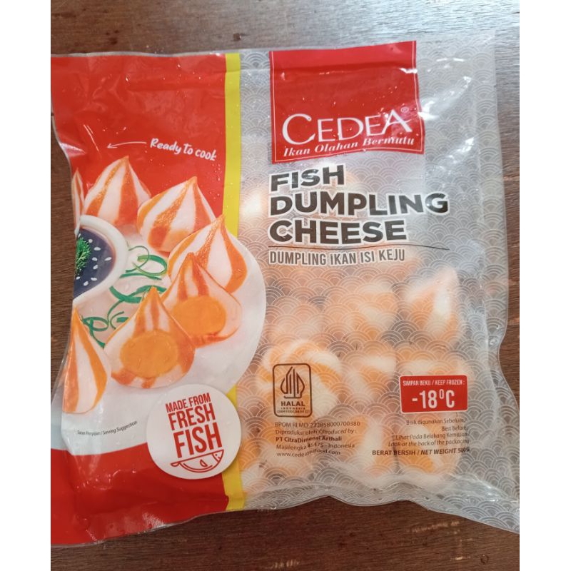 

Cedea Fish Dumpling Cheese 500gr