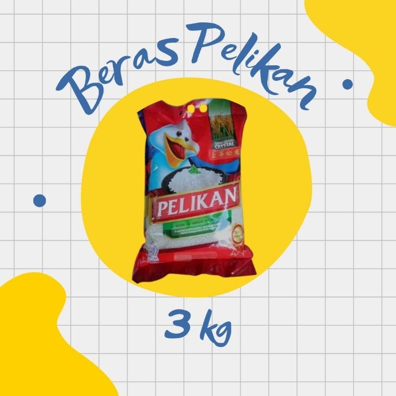 

Beras Pelikan 3 Kg Jatim