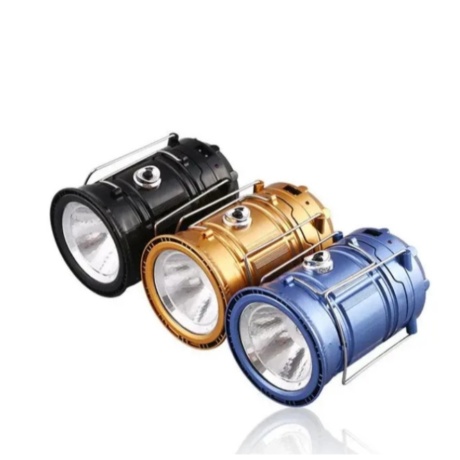 RB [ COD] Lampu Emergency LED Lentera Gantung Senter Camping Tenaga Solar Surya