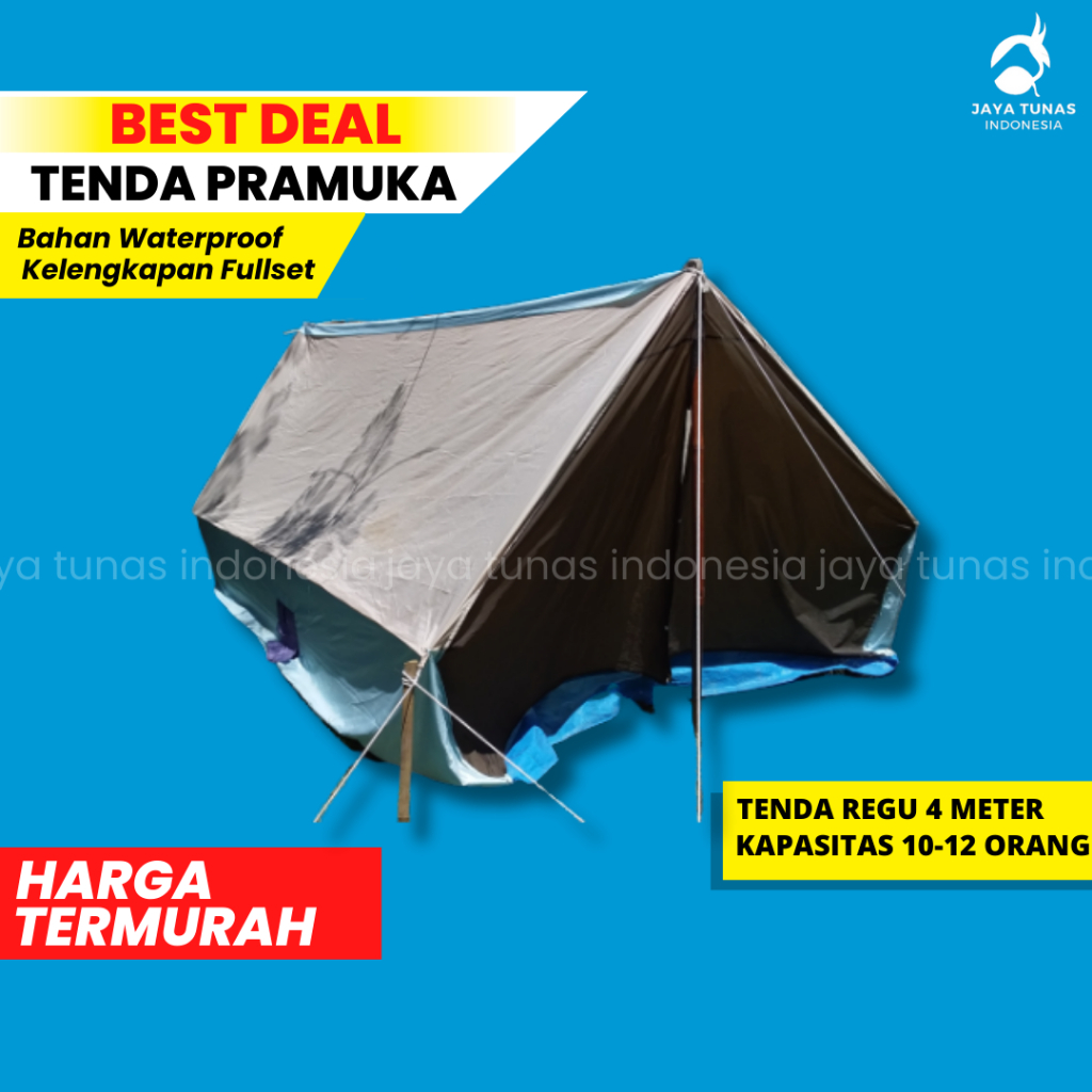 Tenda Kemah Pramuka / Tenda A / Tenda Regu Murah/ Tenda Regu Pramuka / Tenda