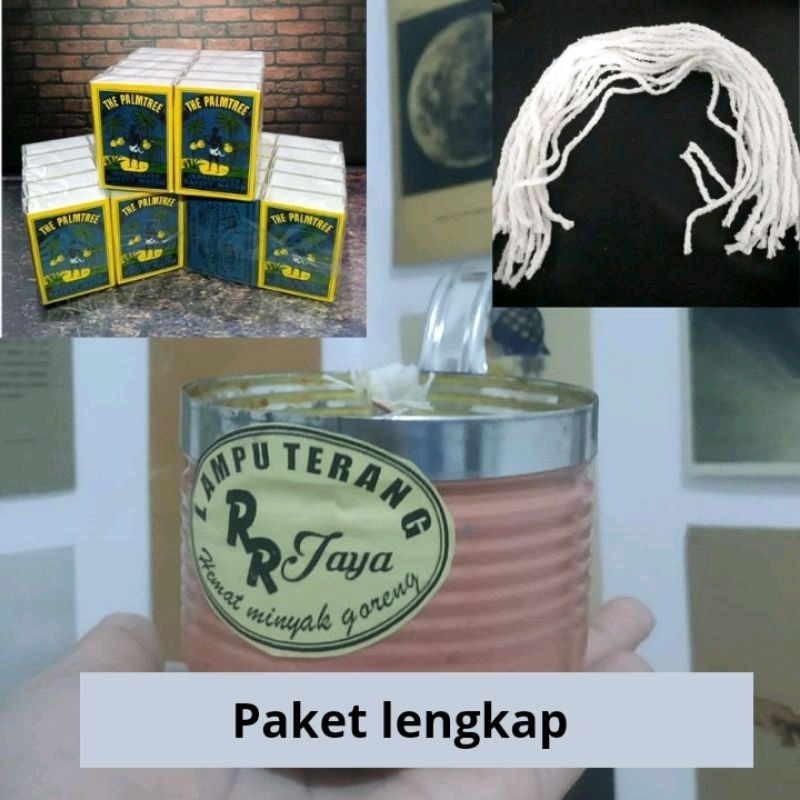 Lampu unik minyak goreng damar ublik lampu hias mini / lampu ritual / lampu ublik / damar kambang /