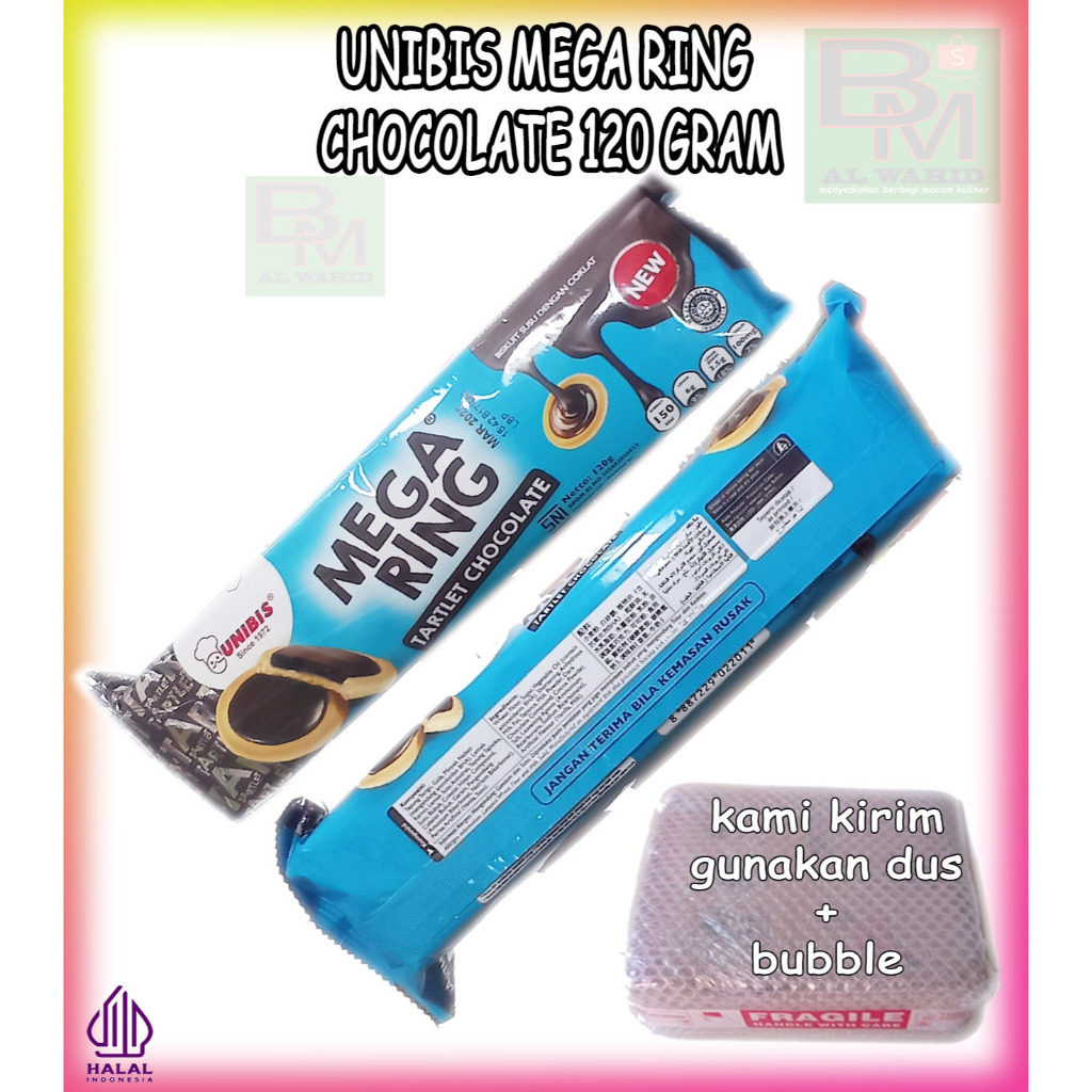 

Biskuit Susu Unibis Mega Ring Coklat Kemasan 120 gram