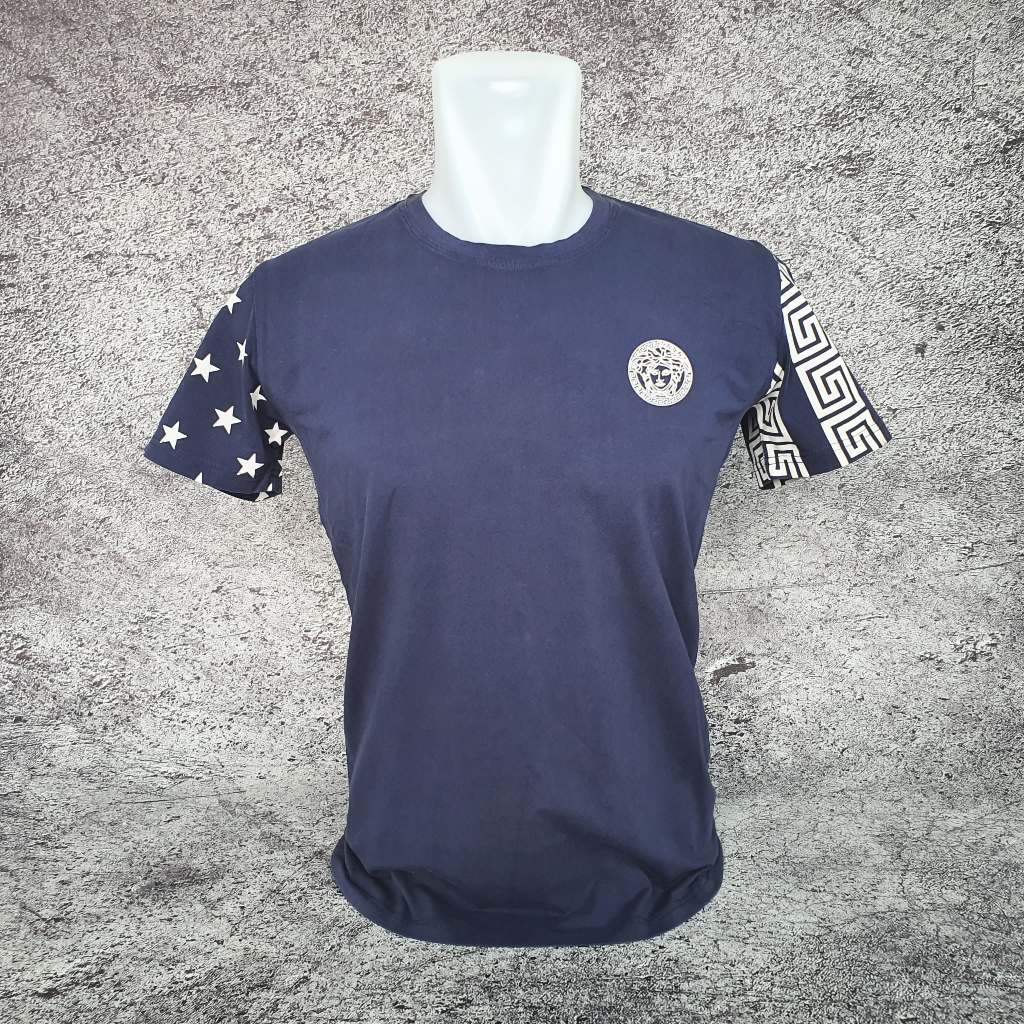Baju Kaos VERSACE - Size S / Lebar 48 cm - Original - Second