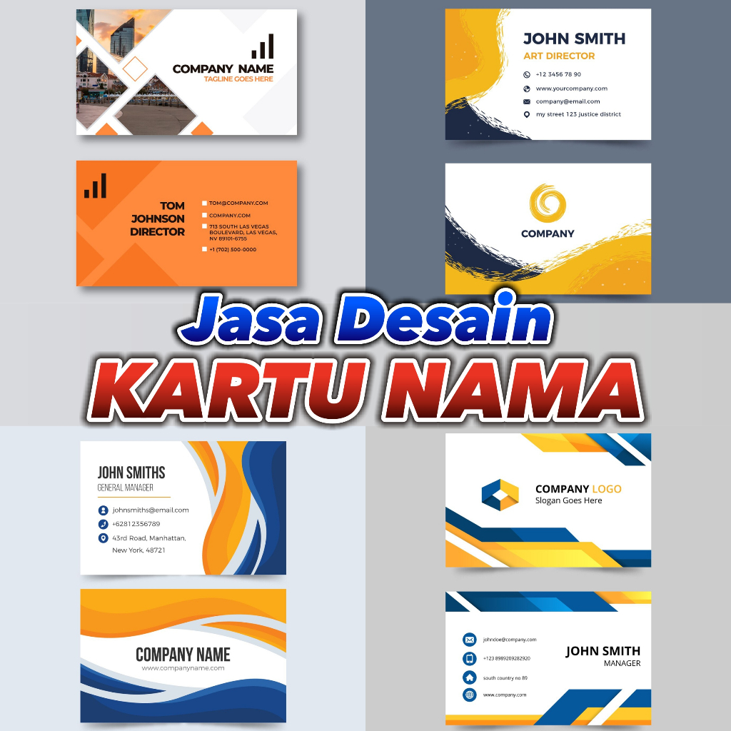 Jasa Desain Kartu Nama Murah Bergaransi