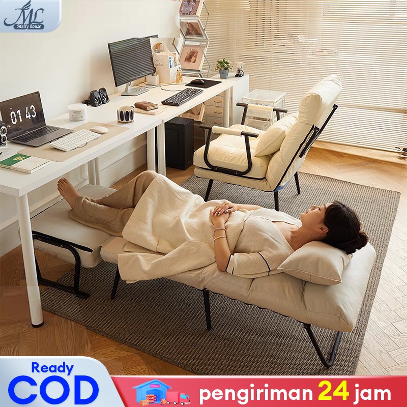 Kursi Malas Lipat Kursi Santai Kursi Sofa Ranjang Lipat Tempat Tidur Lipat Folding Bed Minimalis