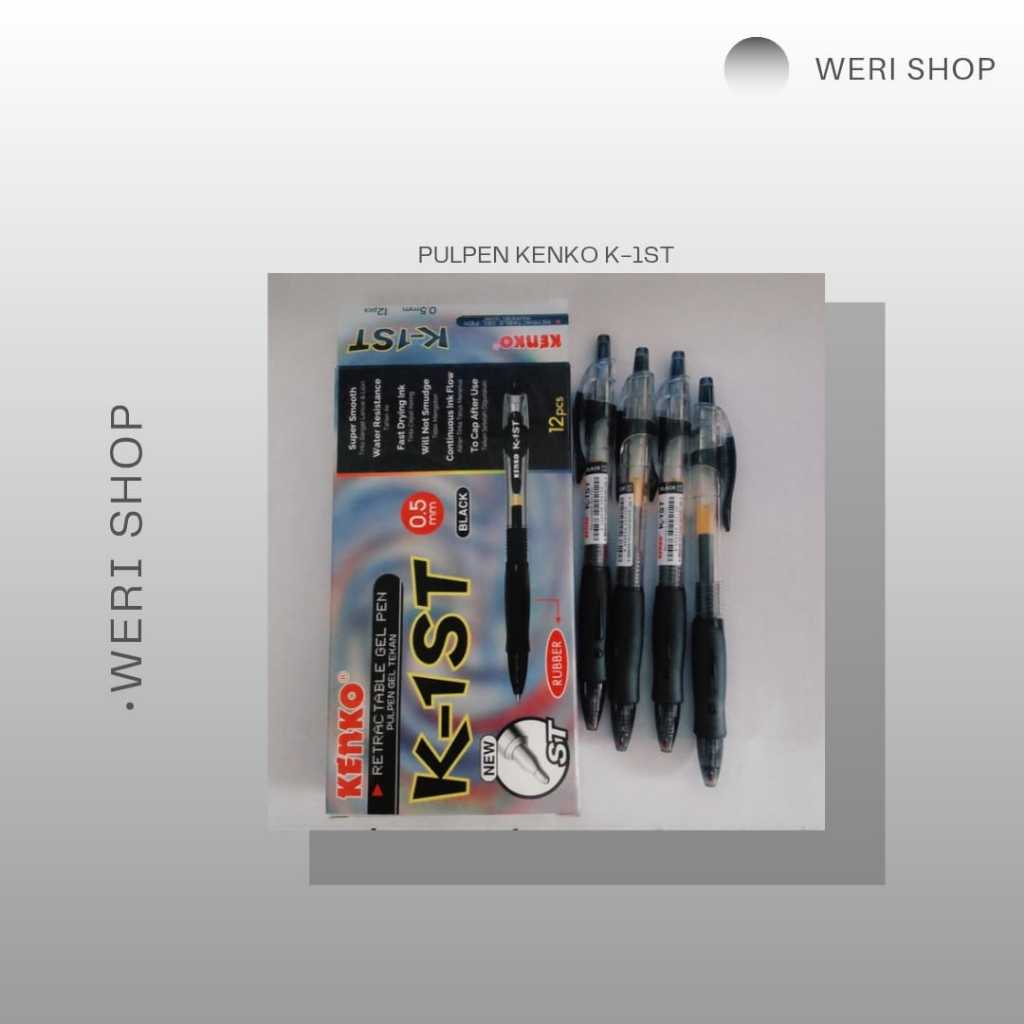 

PULPEN KENKO K-1ST BERKUALITAS (1 PAK ISI 12 PCS)