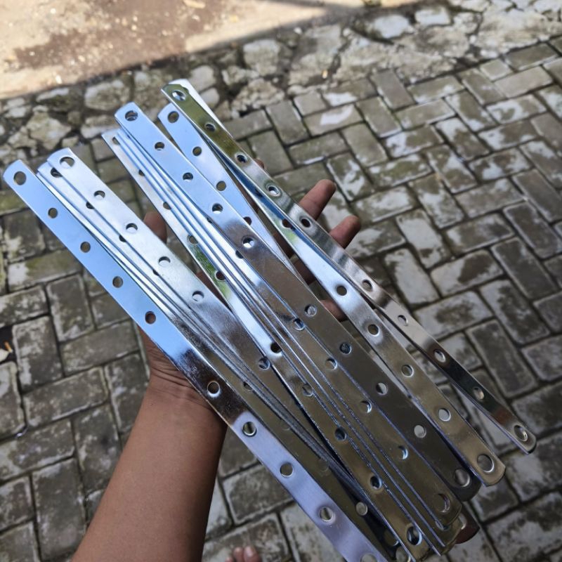 Penggaris lubang besi chrome/panel plat lubang besi chrome/panel lubang plat besi chrome tebal