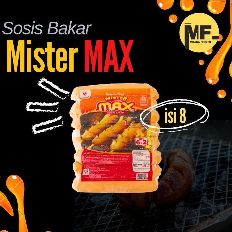 

Mister MAX Sosis Bakar Isi 8