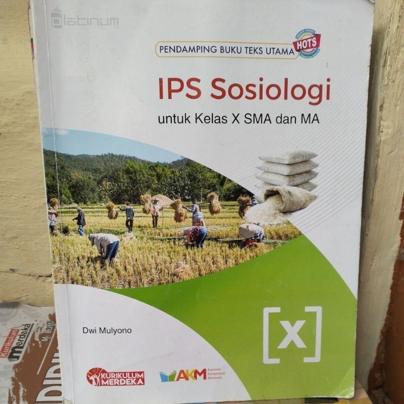 SOSIOLOGI KELAS 10 X SMA MA KURIKULUM MERDEKA PLATINUM AKM