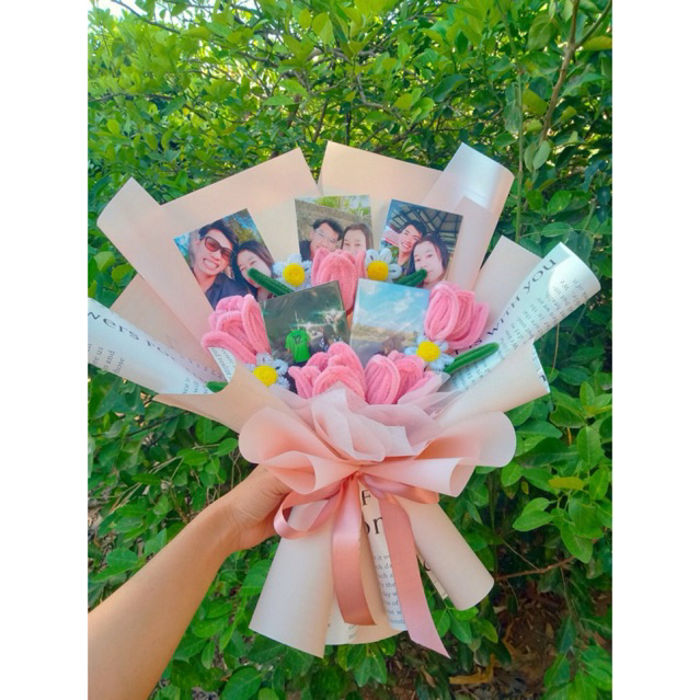 Bucket Kawat Bulu Foto Custom by req