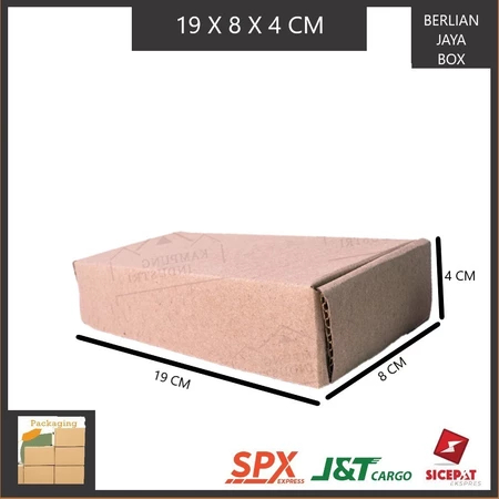 

KARDUS PACKING DIE CUT UKURAN P19xL8xT4