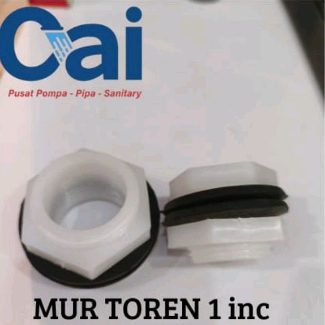 GROSIR-MUR TOREN - 1 - INCH - PVC