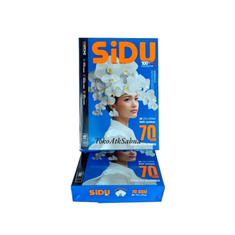 

SIDU A4 KERTAS 70 Gsm TokoAtkSabna