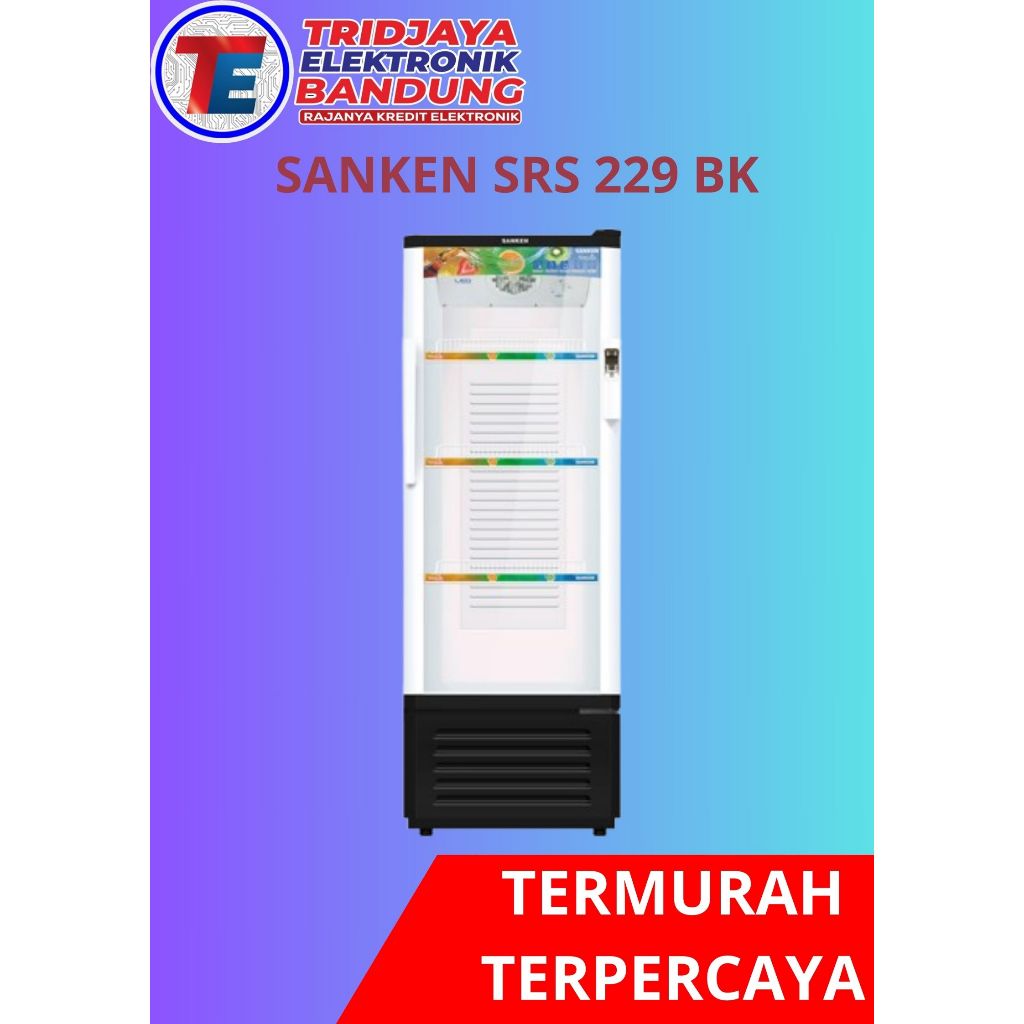 SHOWCASE SANKEN SRS 229 BK GARANSI RESMI TRIDJAYA CIBADUYUT