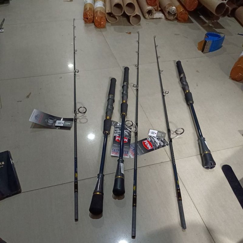 joran pancing penn battle jig iv versi ke 4 joran carbon jigging spinning