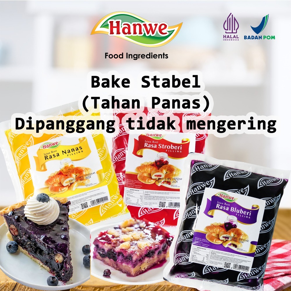 

Isian Roti/selai/Filling/Nanas/Blueberry/Strawberry/Creamselai