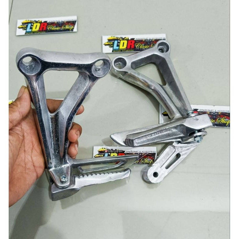 Postep CBR650 Fosstep CBR 650 Set Pangkon Knalpot New