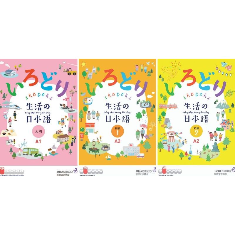 TERLARIS IRODORI JEPANG INDO - JFT IRODORI SEIKATSU NIHONGO - A1 TINGKAT PEMULA - A2 TINGKAT DASAR