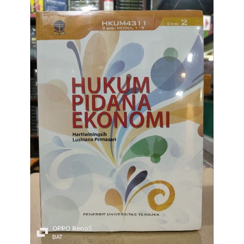 HUKUM PIDANA EKONOMI - Hartiwiningsih - UNIVERSITAS TERBUKA