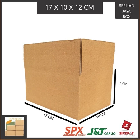 

KARDUS PACKING SINGGLE WALL UKURAN P17xL10xT12