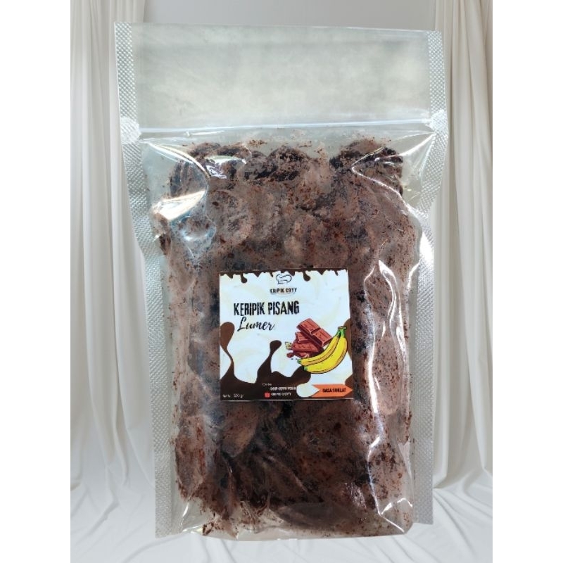 

KERIPIK PISANG COKLAT LUMER 300gr