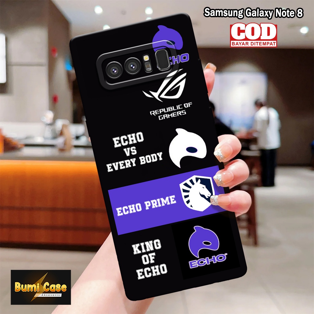 Bumi Case Samsung Galaxy Note 8 - Fashion Case Game - Softcase Pro Camera Samsung Galaxy Note 8 - Ca