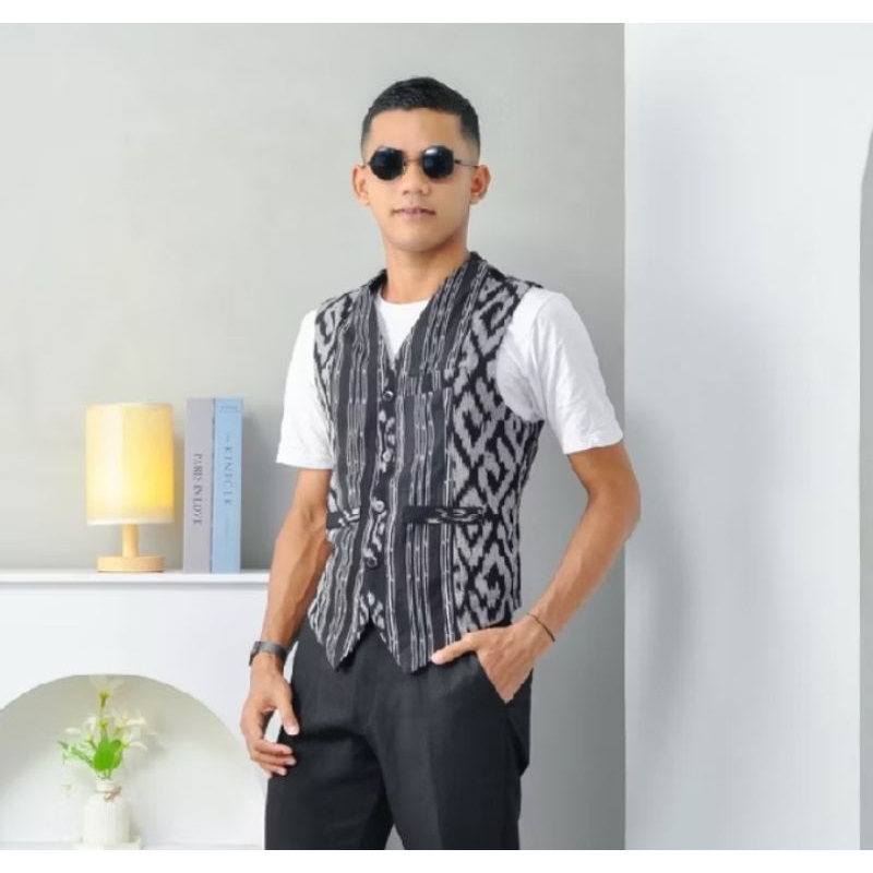 READY STOCK VEST TENUN - VEST BARISTA - VEST TENUN - VEST TENUN CASUAL