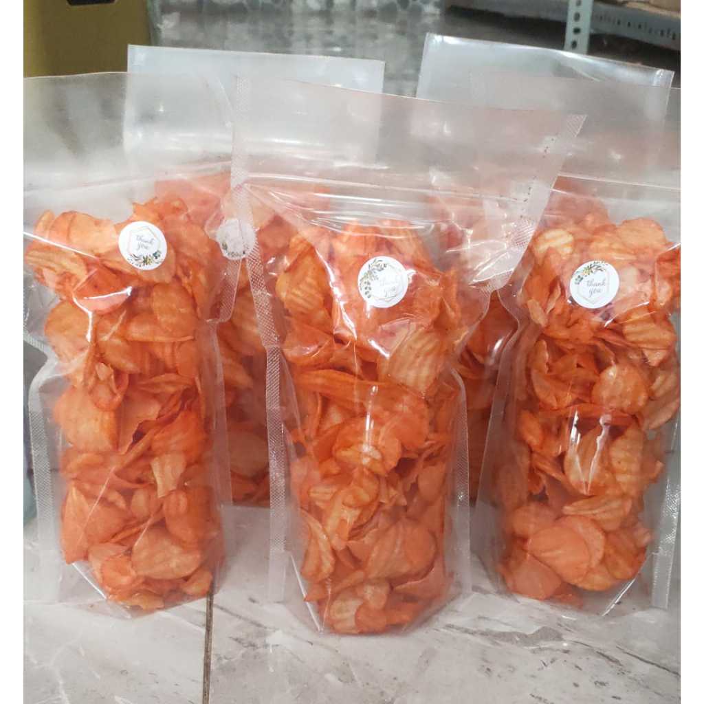 

Kripik Singkong Balado kemasan repack 200gr