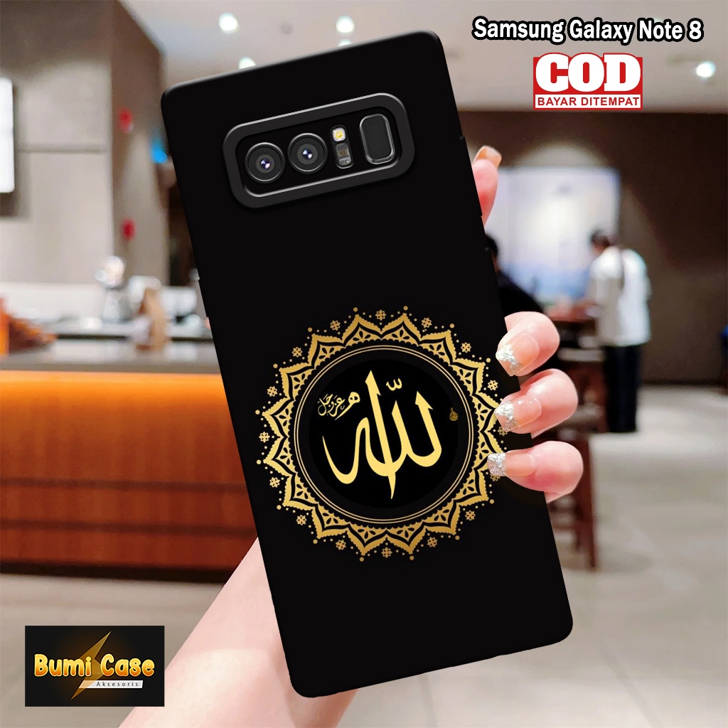 Bumi Case Samsung Galaxy Note 8 - Fashion Case Muslim - Softcase Pro Camera Samsung Galaxy Note 8 - 