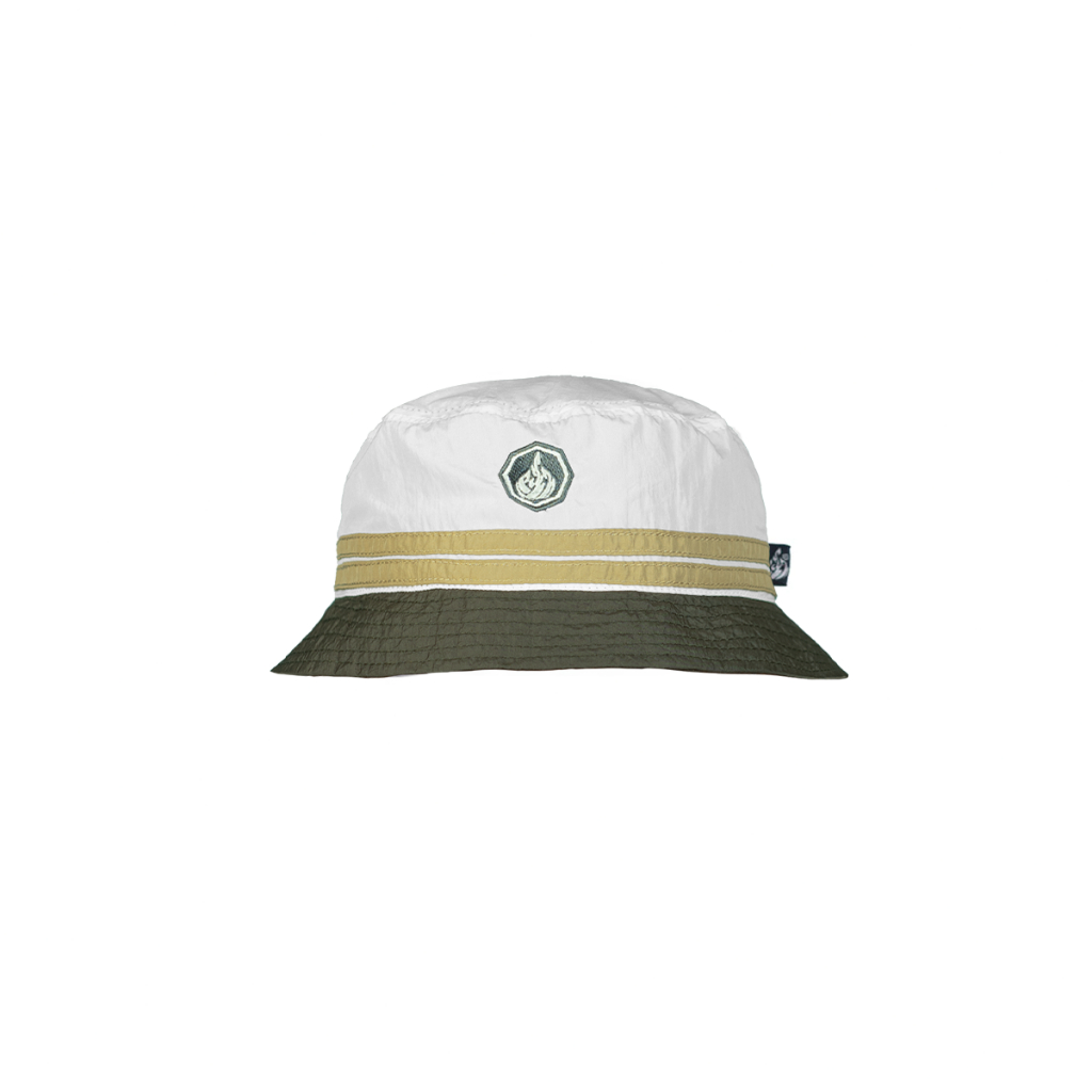 Prung Sosiolos Topi Buckethat Striped List Topi Rimba Topi Lapangan