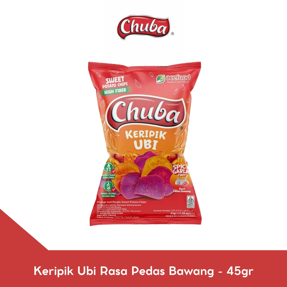 

CHUBA - Keripik Ubi Rasa Pedas Bawang - 45gr