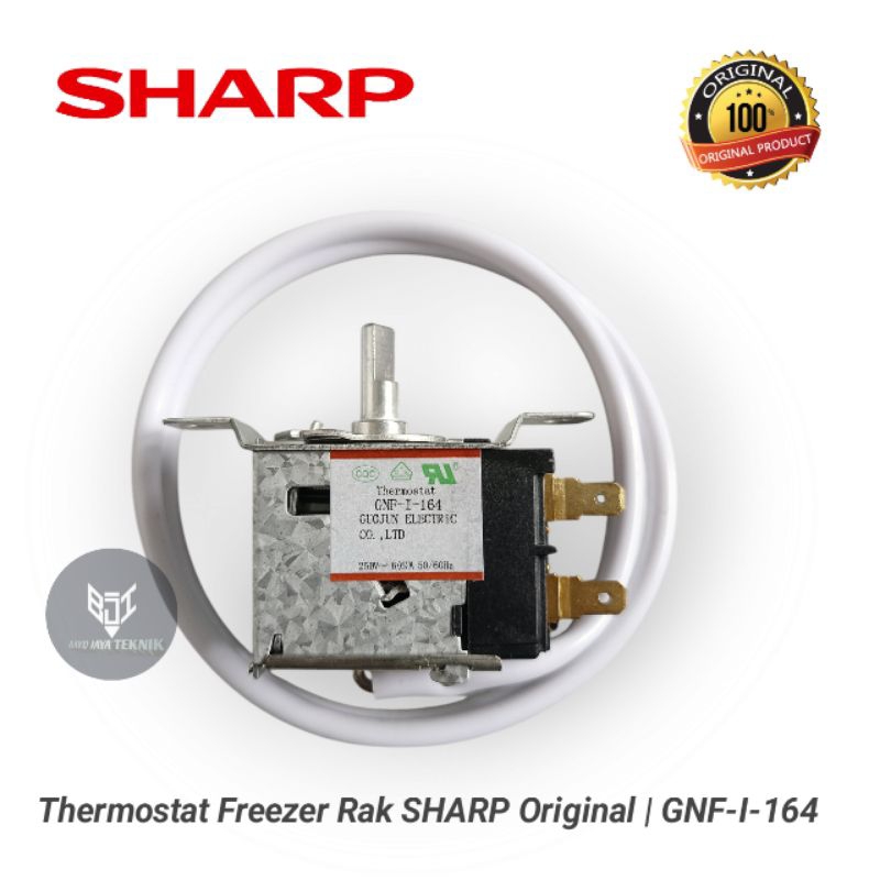 Thermostat - Sensor Suhu/ Pengatur Suhu Freezer Rak SHARP Original | GNF - I - 164