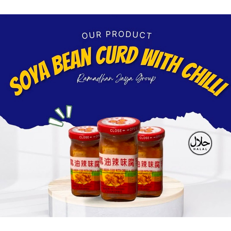 

Soya Bean Curd With Chilli 130gr