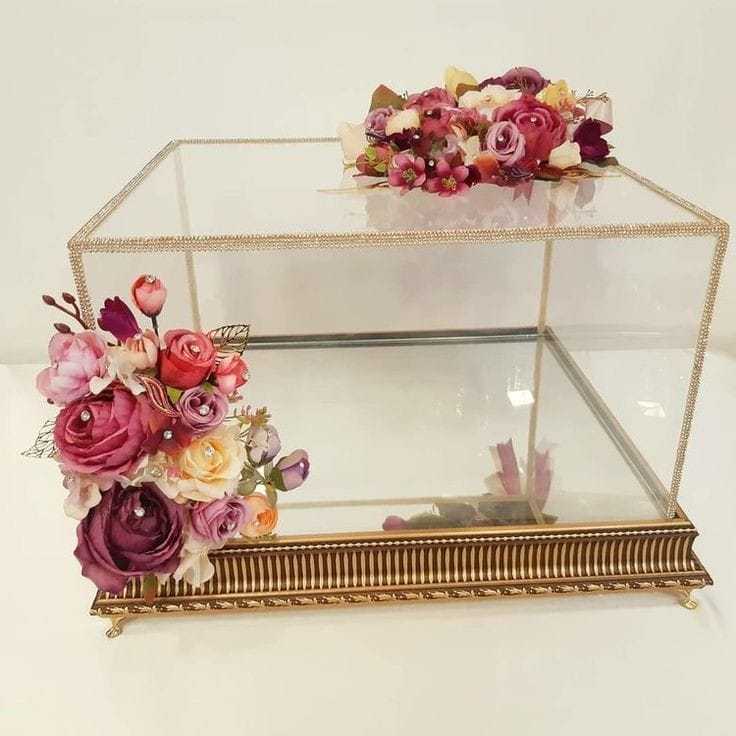 

kotak seserahan pernikahan set lengkap isi 4 box hantaran parcel mika