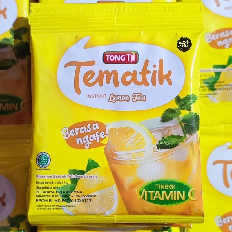 

Tong Tji Tematik Lemongrass Tea 10 s / renceng