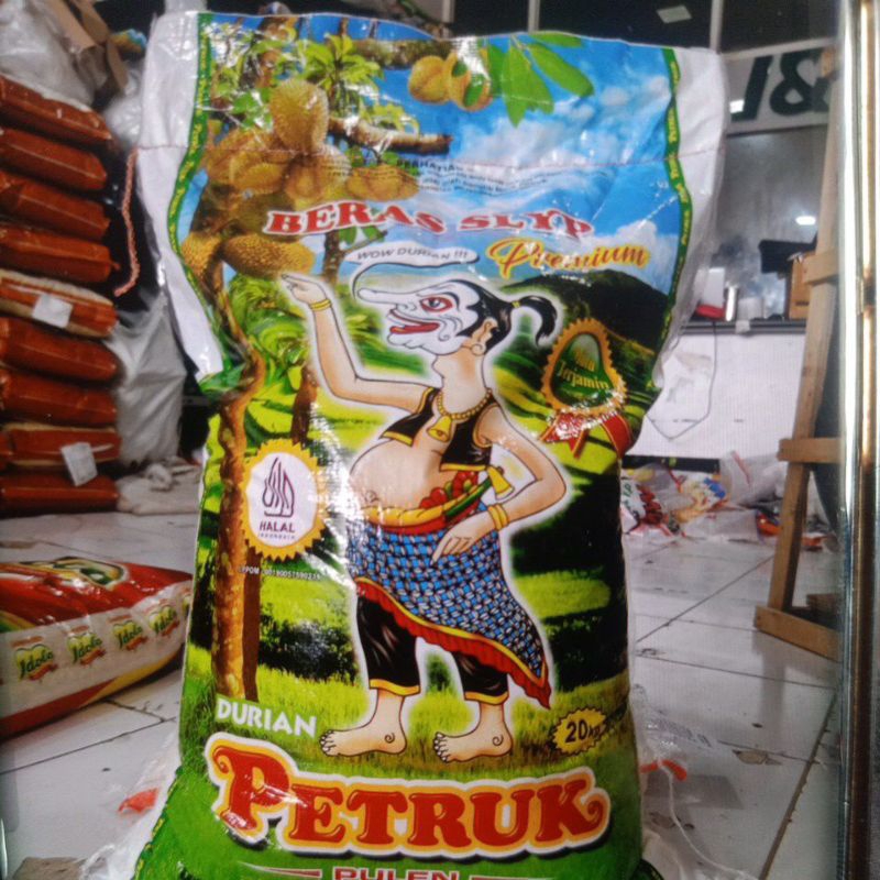 

Beras cap Petruk 20 kg