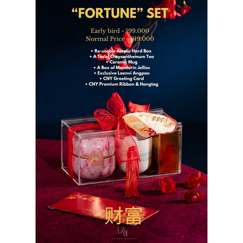 

FORTUNE SET / HAMPERS CNY / HAMPERS IMLEK / PARSEL CNY / PARSEL IMLEK