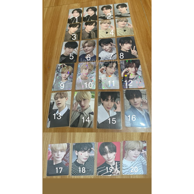 TXT PHOTOCARD PPULBATU WEVERSE GLOBAL WEVERSE JAPAN UNIVERSAL MUSIC UMS UMJ WVJ WVG READY STOCK