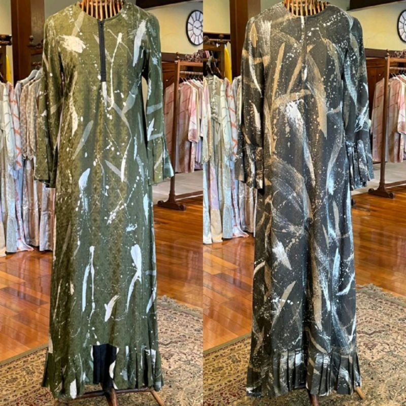 Afeeta Dress Viscos by Dian Pelangi LIMITED EDITION Busana Muslim Maxi Gamis Abaya Kaftan Gaun Outfi