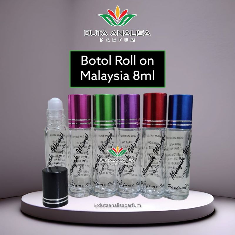 botol roll on malaysia 8ml