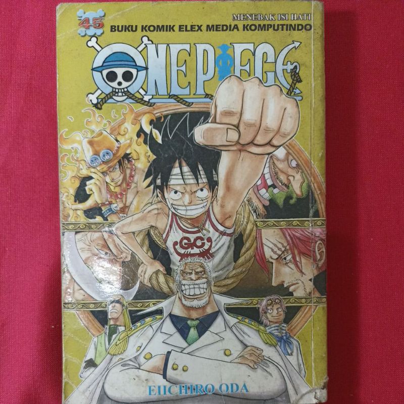 Komik One Piece 45 (second hand/tidak segel)