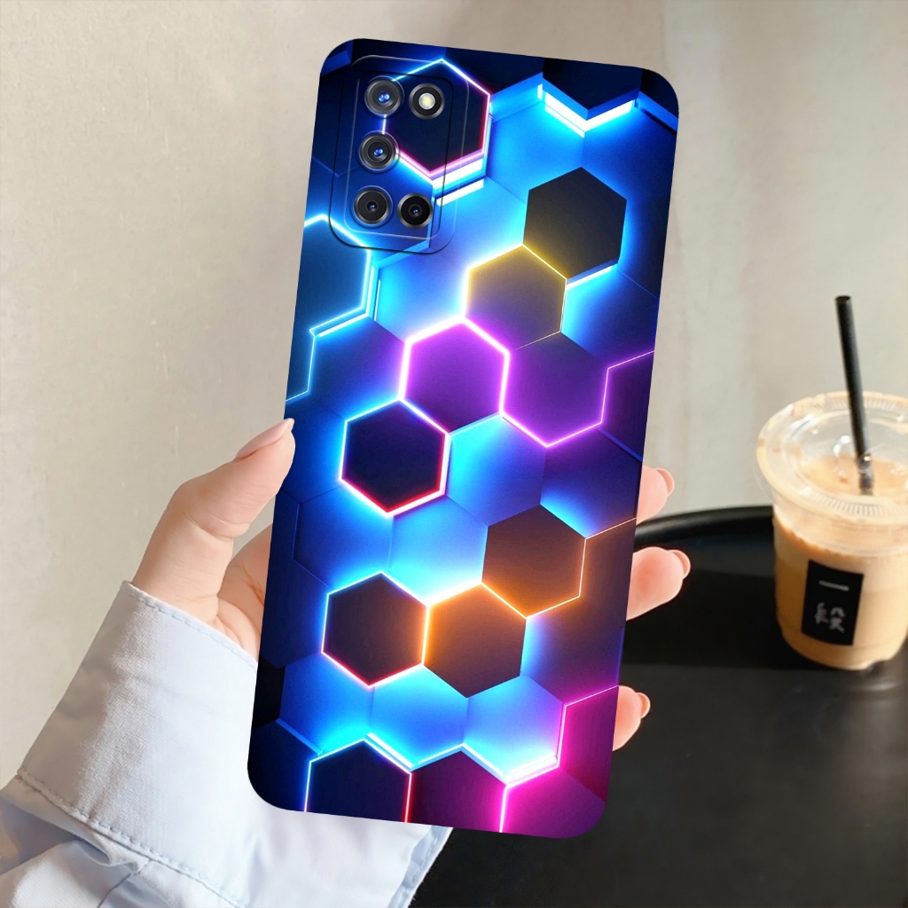 { EC13 } Case OPPO A52 A92 Terbaru - Casing Hp OPPO A52 A92 - ElevenCase - Softcase Pro Camera - Pel