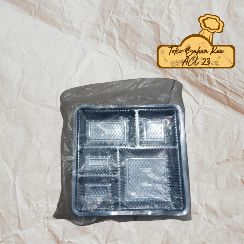 Mika Sekat/Mika Nasi Padang/Mika Nasi Minang/Mika Nasi Kotak/Mika Sekat Makanan Ekonomis BSM 50 Pcs