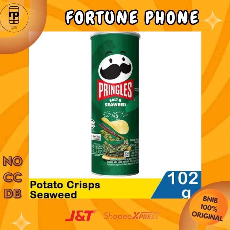 

Pringles Varian Salt & Seaweed 102 gr